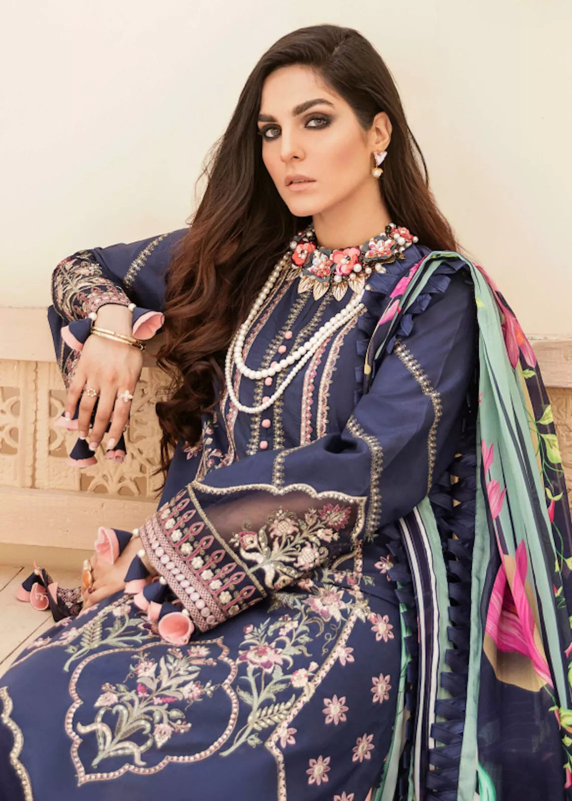 Luxury Embroidered lawn suits