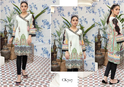 Ready to Wear Kurta Embroidered Casual Tops Kaftan style
