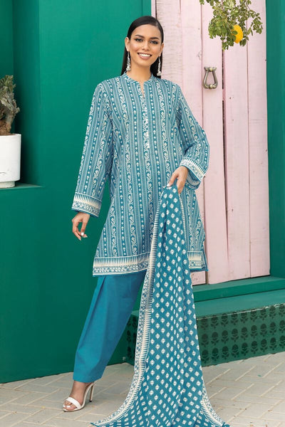 Khaadi-Lawn-suit-in-blue