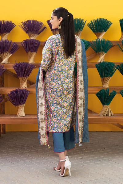 Khaadi-Lawn-suit-in-blue