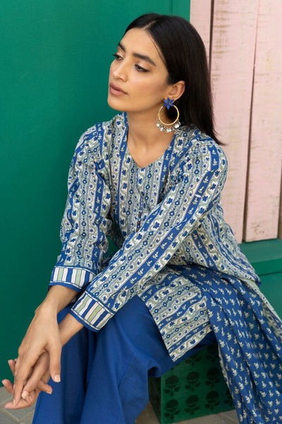 Khaadi-Lawn-suit-in-blue