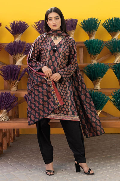 Khaadi-Lawn-suit-in-black