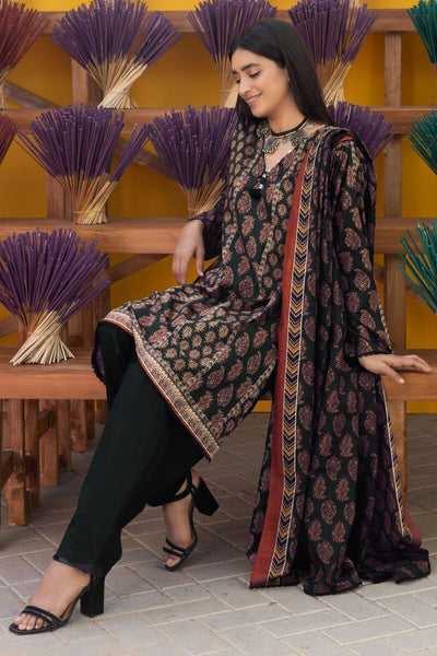 Khaadi-Lawn-suit-in-black