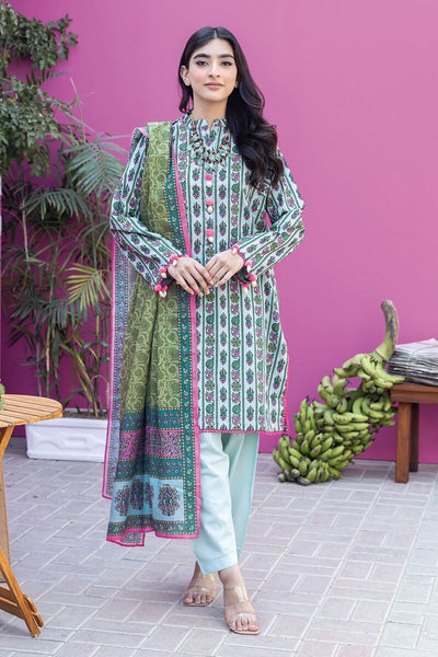 Khaadi-Lawn-suit-in-turquoise