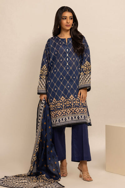 khaadi-printed-suit-lawn-2024-collection-navy
