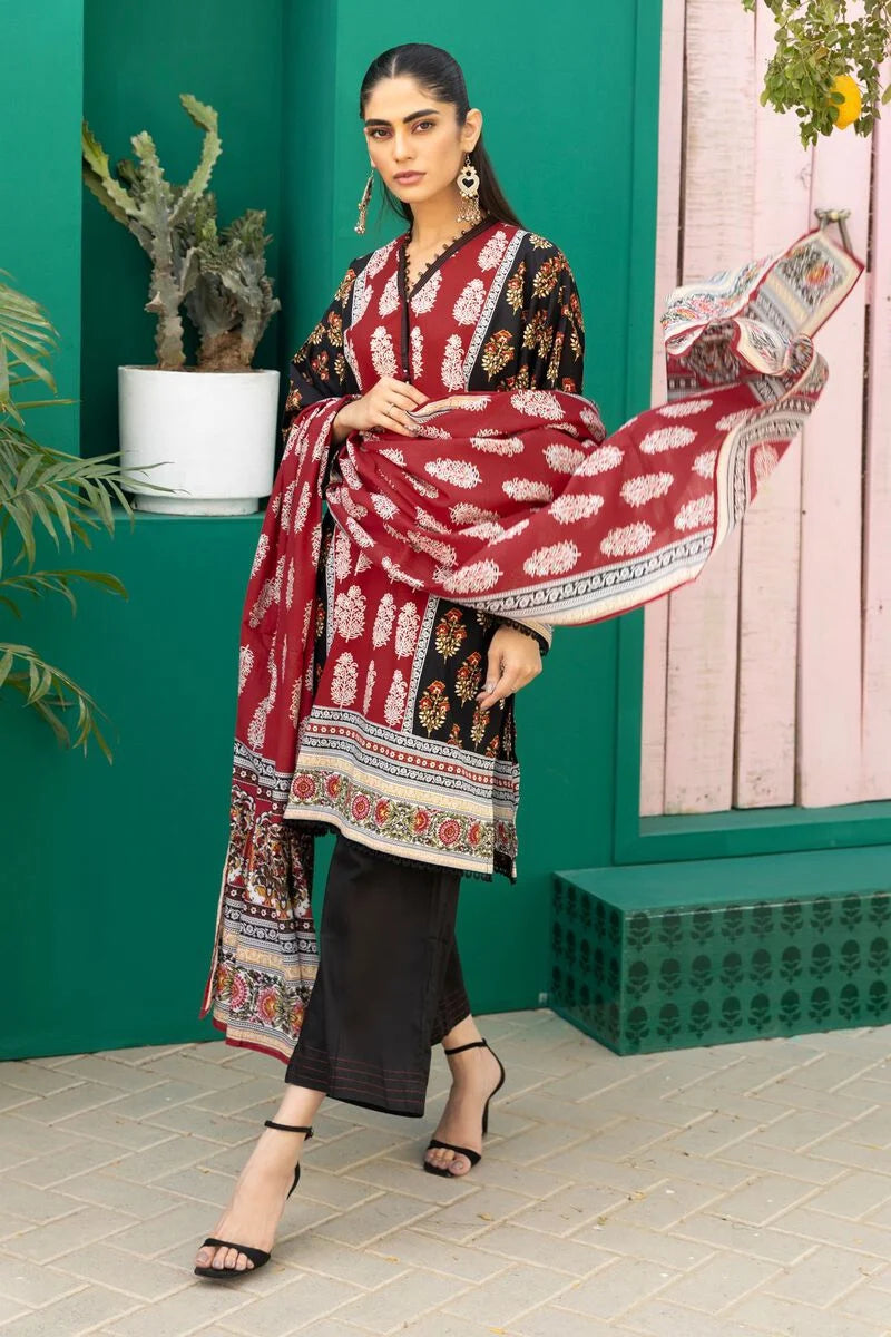 Khaadi-Lawn-suit-in-black