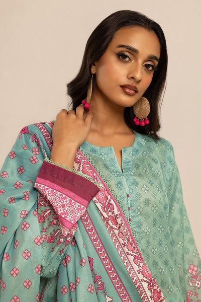 Khaadi-Lawn-suit-in-light-green