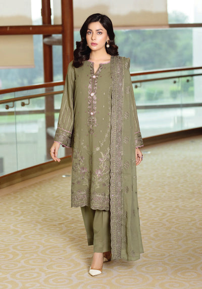 resham-karandi-embroidery-suit-olive