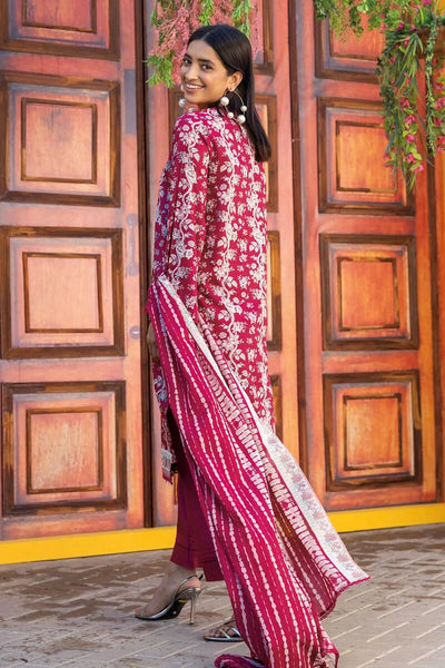 Khaadi-Lawn-suit-in-red