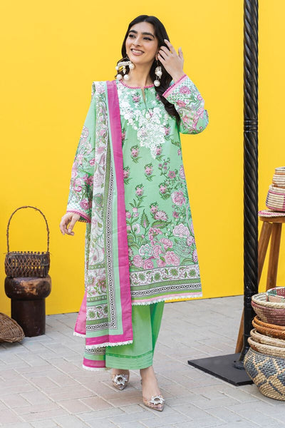 Khaadi-Lawn-suit-in-light-green