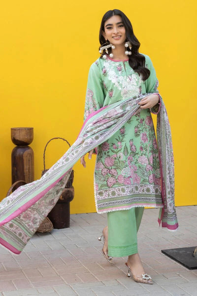 Khaadi-Lawn-suit-in-light-green