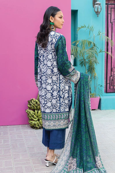 KHAADI-original-lawn-2024-collection-Navy