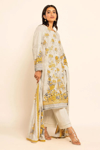 Khaadi-Lawn-suit-in-cream