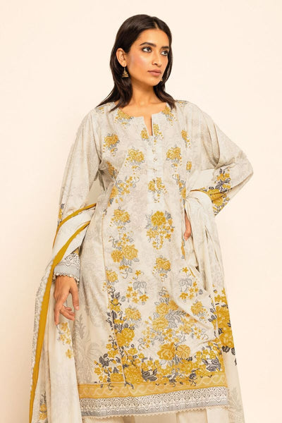 Khaadi-Lawn-suit-in-cream