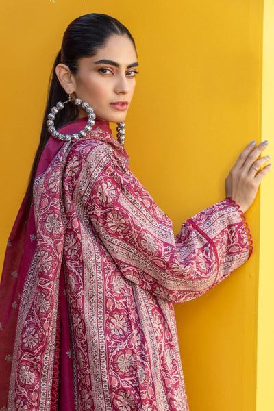 Khaadi-Lawn-suit-in-red