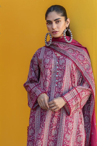 Khaadi-Lawn-suit-in-red