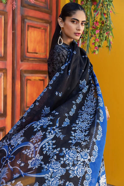 Khaadi-Lawn-suit-in-black