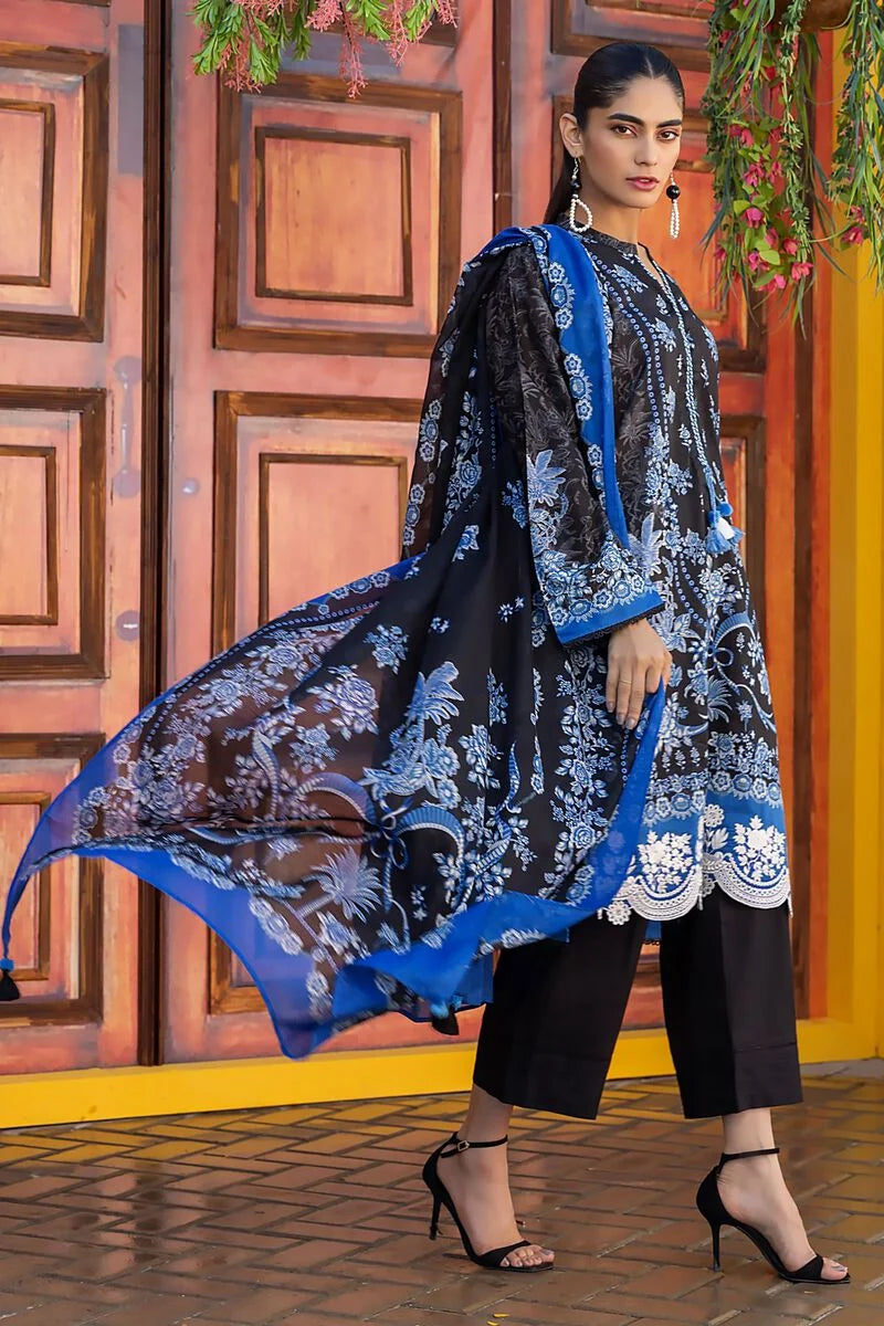 Khaadi-Lawn-suit-in-black