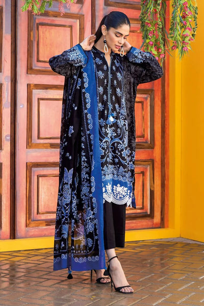 Khaadi-Lawn-suit-in-black
