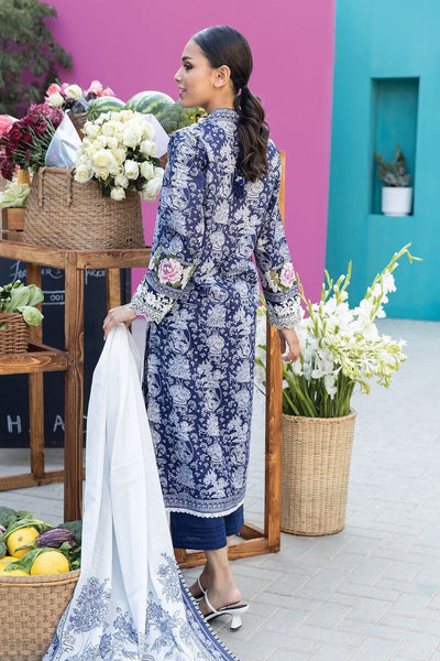Khaadi-Lawn-suit-in-blue