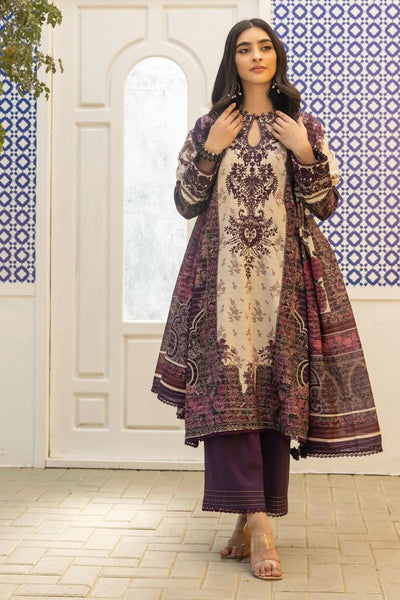 Khaadi-Lawn-suit-in-purple