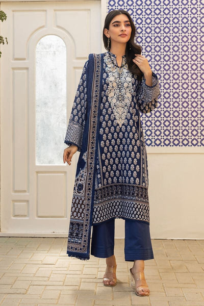 Khaadi-Lawn-suit-in-navy