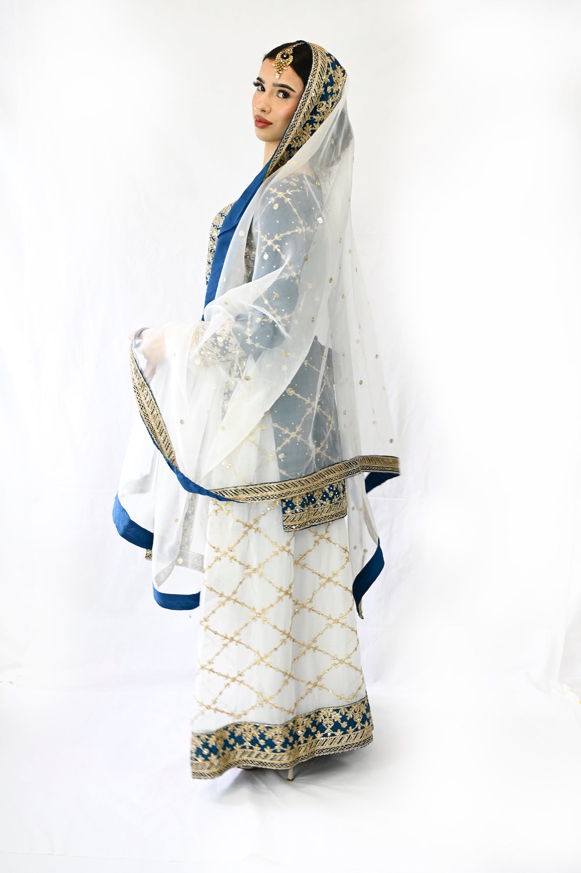 teal-blue-sharara-suit-with-gold-paisley-pattern-embroidery