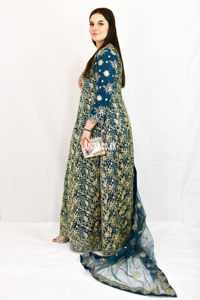 abaya-style-open-jacket-maxi-teal-side-look