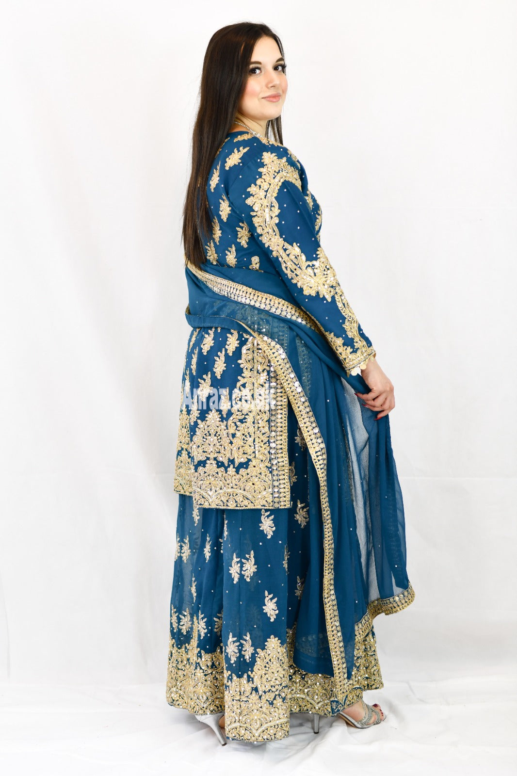 sharara-suit-pakistani-wedding-teal-back